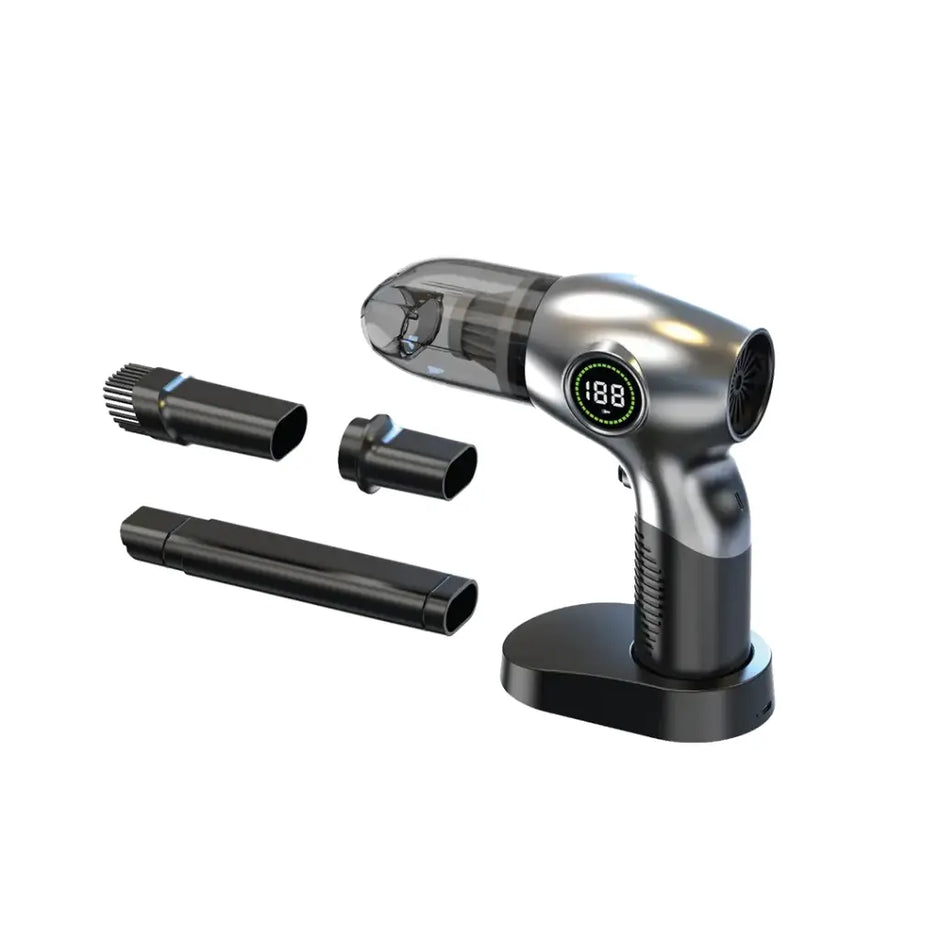 שואב, מפוח ונפח Green Lion 3 ב־1 Vacuum Blower – כסף