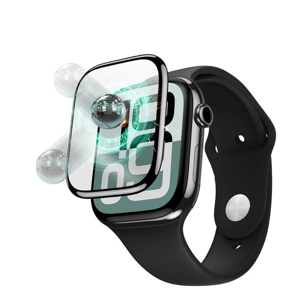 מגן מסך 3D לשעון Apple Watch Green Lion 3D Screen Protector – שקוף