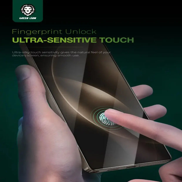 מגן מסך שקוף Green Lion 9H Clear Shield Glass – S25 / S25 Plus / S25 Ultra 🔰📱✨