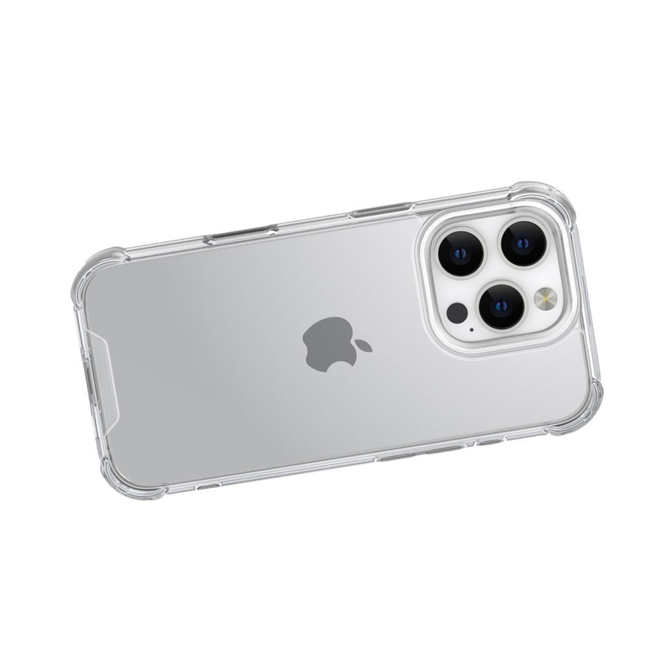 כיסוי מגן שקוף Green Lion Anti-Shock לאייפון 16 Pro / Pro Max / Plus – שקוף