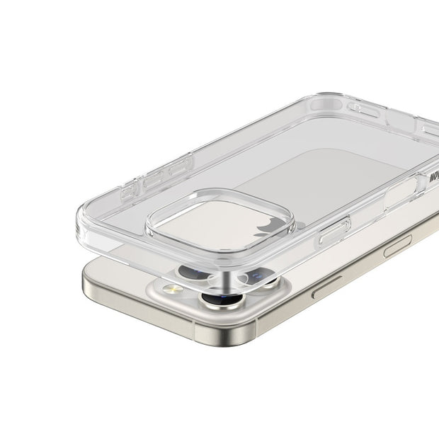 כיסוי שקוף Green Lion Crystal Clear לסדרת iPhone 16 – שקוף