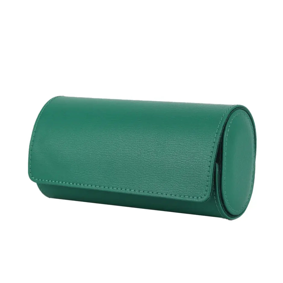 נרתיק שעונים יוקרתי Green Lion Duo Watch Roll Case – Rolex Green