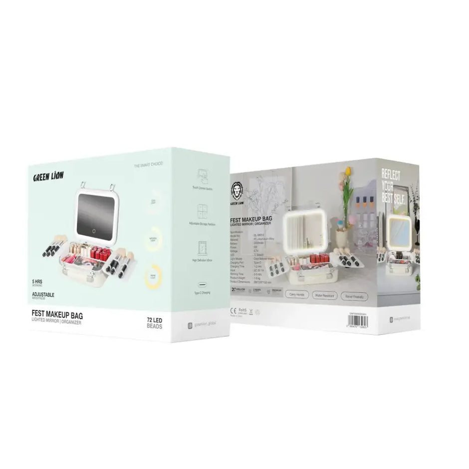 תיק איפור Green Lion Fest Makeup Bag 💄✨