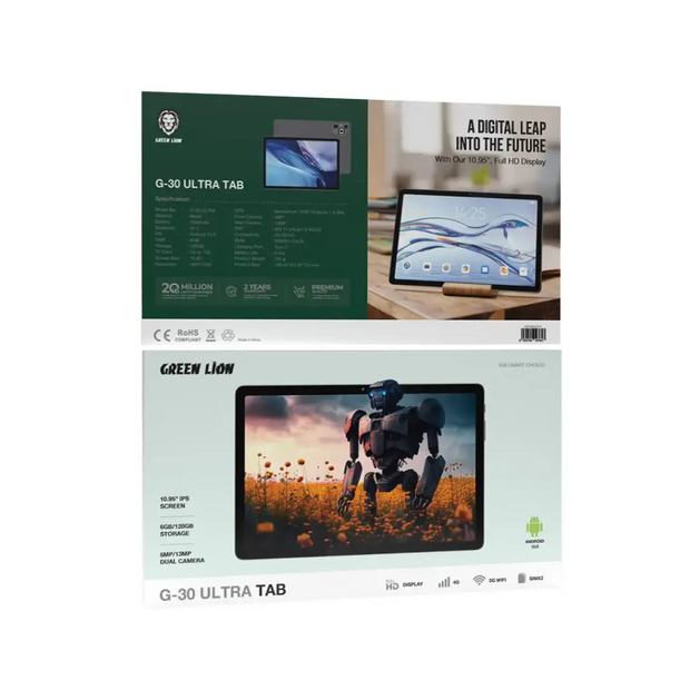 טאבלט Green Lion G-30 Ultra Tab – אפור 🌑