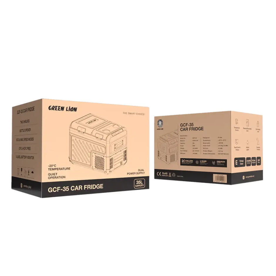 מקרר לרכב Green Lion GFC-55 Car Fridge – שחור