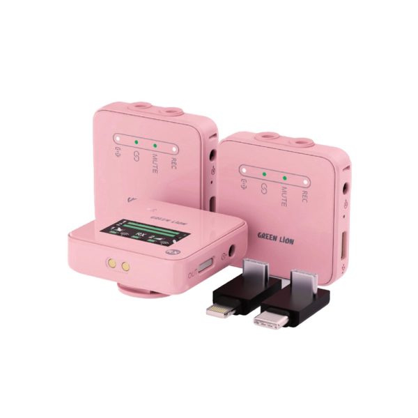 מיקרופון אלחוטי מקצועי Green Lion GLM-Professional – סוללה ‎300mAh‎ 🎤⚡