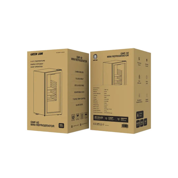 מקרר מיני Green Lion GMF-92 Mini Refrigerator – שחור