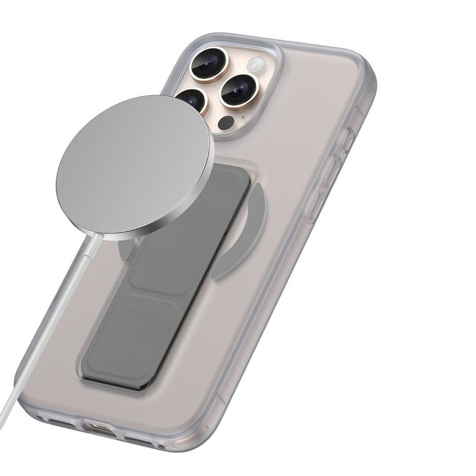 כיסוי מגנטי Green Lion Grip 360 MagSafe לאייפון 16 Pro / Pro Max – שחור