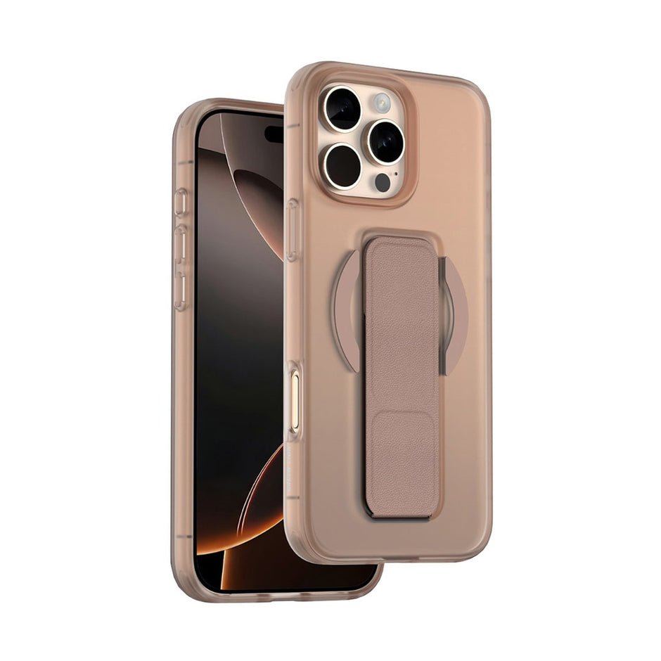 כיסוי מגנטי Green Lion Grip 360 MagSafe לאייפון 16 Pro / Pro Max – שחור