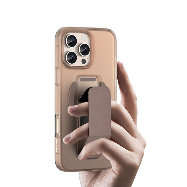 כיסוי מגנטי Green Lion Grip 360 MagSafe לאייפון 16 Pro / Pro Max – שחור