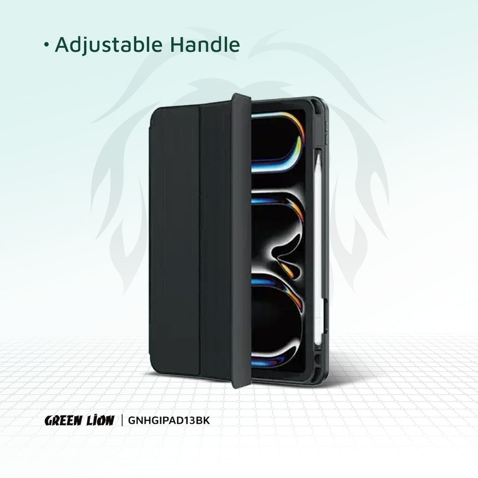 כיסוי פרימיום Green Lion Hogo עם מחזיק עט לאייפד Pro/Air ‎13″‎ 💼📱