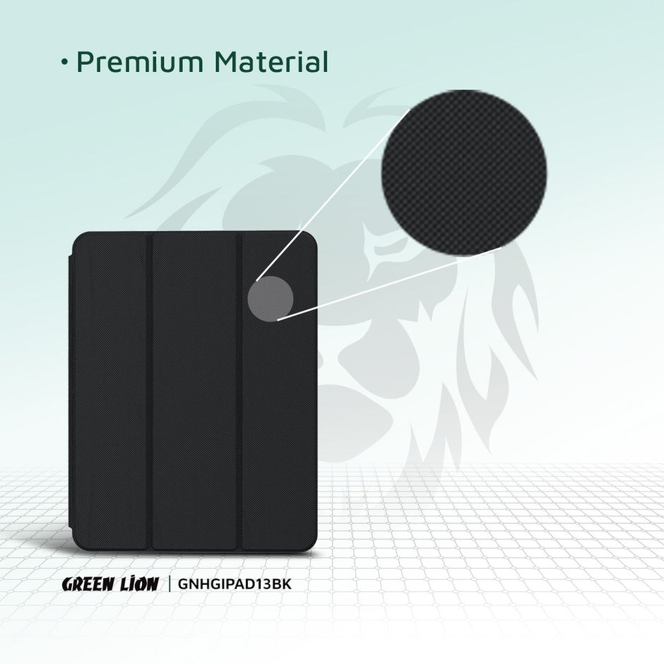 כיסוי פרימיום Green Lion Hogo עם מחזיק עט לאייפד Pro/Air ‎13″‎ 💼📱