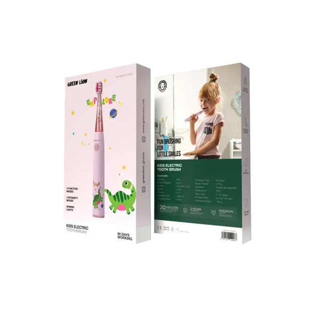 מברשת שיניים חשמלית לילדים Green Lion Kids Electric Toothbrush 🪥🧒