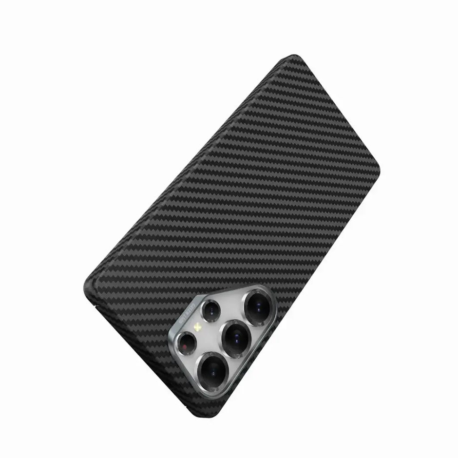 כיסוי מגנטי Green Lion MagSafe Kevlar Armor לגלקסי S25 Ultra – שחור 🛡️📱