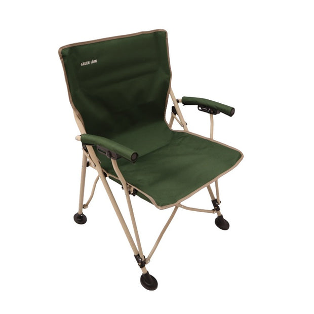 כיסא קמפינג Green Lion Outdoor Camping Chair – ירוק כהה 🪑🌲