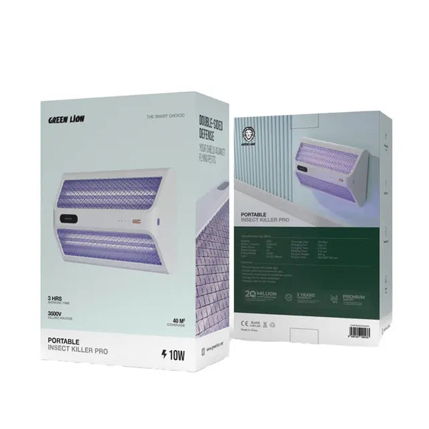קוטל יתושים נייד Green Lion Portable Insect Killer Pro 10W – לבן
