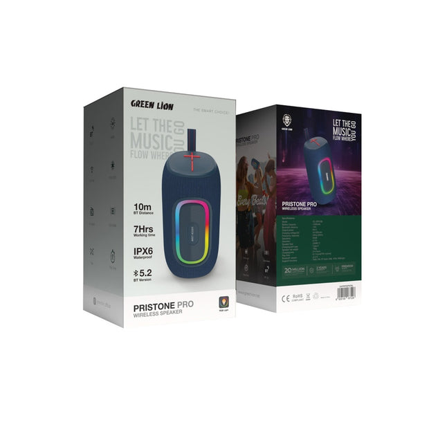 רמקול אלחוטי Green Lion Pristone Pro – שחור 🔊🖤