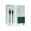 כבל טעינה Green Lion USB-A ל-Micro עשוי PVC – שחור