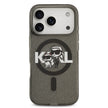 Karl Lagerfeld Luxury MagSafe IML Glitter Case – iPhone 17 Pro Max | Black