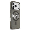 Karl Lagerfeld Luxury MagSafe IML Glitter Case – iPhone 17 Pro Max | Black