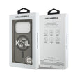 Karl Lagerfeld Luxury MagSafe IML Glitter Case – iPhone 17 Pro Max | Black