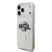 Karl Lagerfeld Luxury MagSafe IML Glitter Case – iPhone 17 Pro Max | Transparent