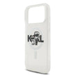 Karl Lagerfeld Luxury MagSafe IML Glitter Case – iPhone 17 Pro Max | Transparent
