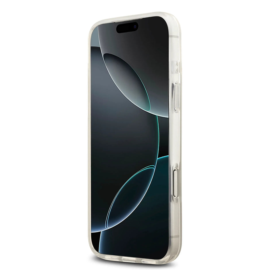 Karl Lagerfeld Luxury MagSafe IML Case – iPhone 17 Pro Max | White