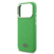 Lacoste Luxury MagSafe Silicone Case – iPhone 17 Pro | Estragon Green
