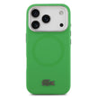 Lacoste Luxury MagSafe Silicone Case – iPhone 17 Pro | Estragon Green