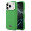 Lacoste Luxury MagSafe Silicone Case – iPhone 17 Pro | Estragon Green