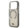 Lacoste Luxury MagSafe Transparent TPU+PC Case – iPhone 17 Pro Max | Olive Gray