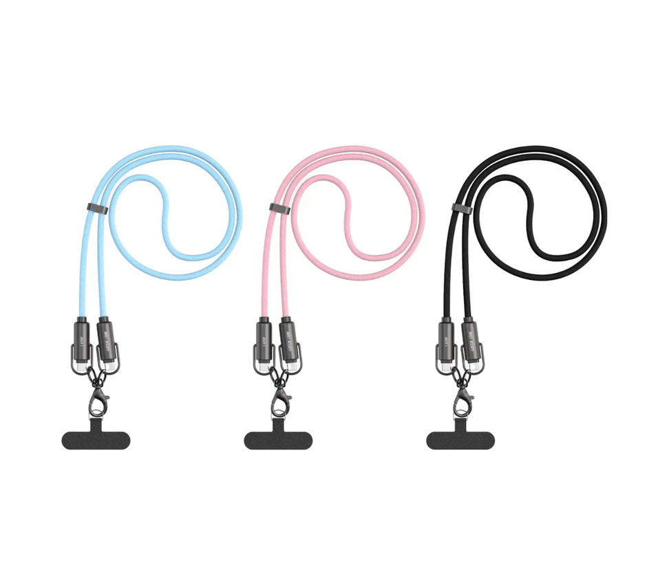 כבל טעינה Green Lion Power Lanyard USB-C ל-USB-C בעוצמה של 60W