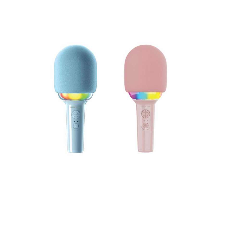 מיקרופון קריוקי לילדים Green Lion Kids 2 🎤🧸🎶