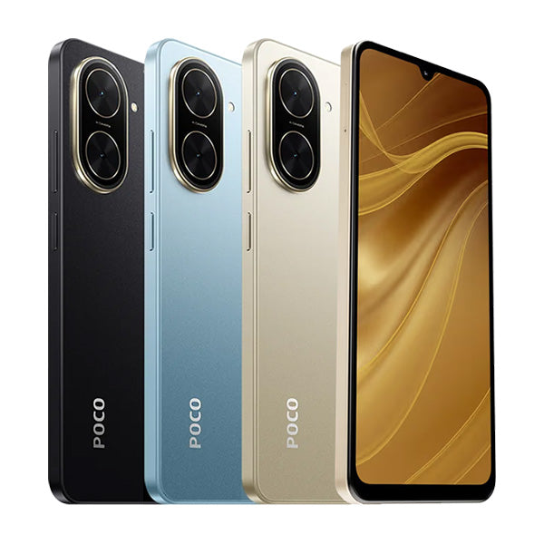 סמארטפון POCO C71 גרסה 4GB+128GB בצבע שחור