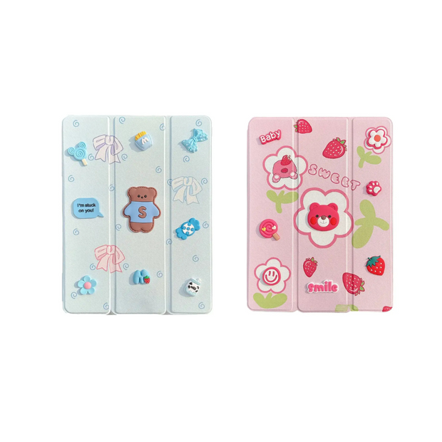 כיסוי עור לילדים Green Lion GK-10 Kids Leather Case for iPad 🧒📱✨