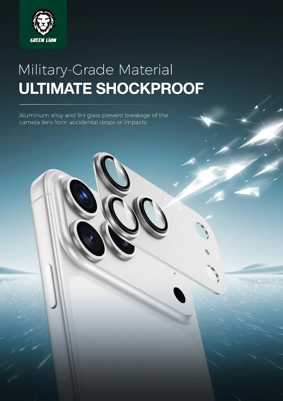 עדשת מצלמה Green Lion Camera Lens Pro לאייפון 17 Pro Max