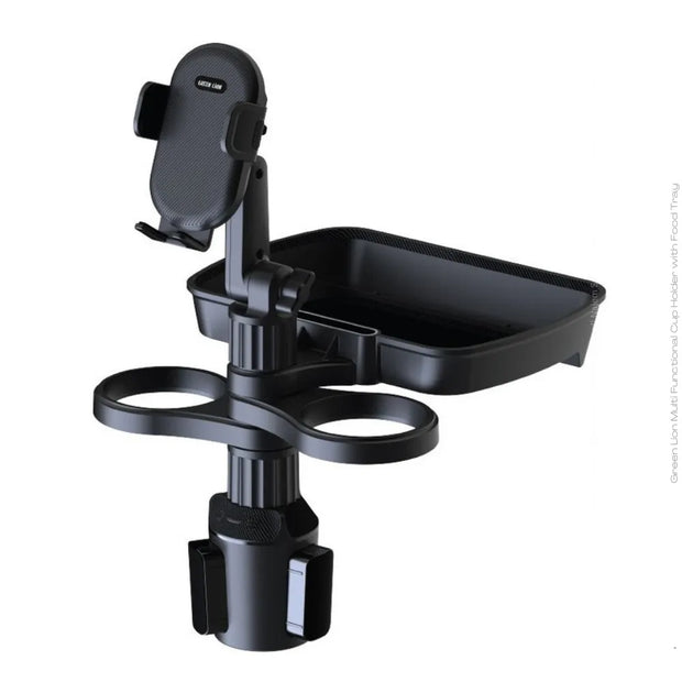 מחזיק כוס רב-תכליתי עם מגש אוכל Green Lion Multi-Functional Cup Holder with Food Tray