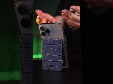 מחזיק ארנק מגנטי Green Lion Leather Magwallet Holder 💼🧲✨