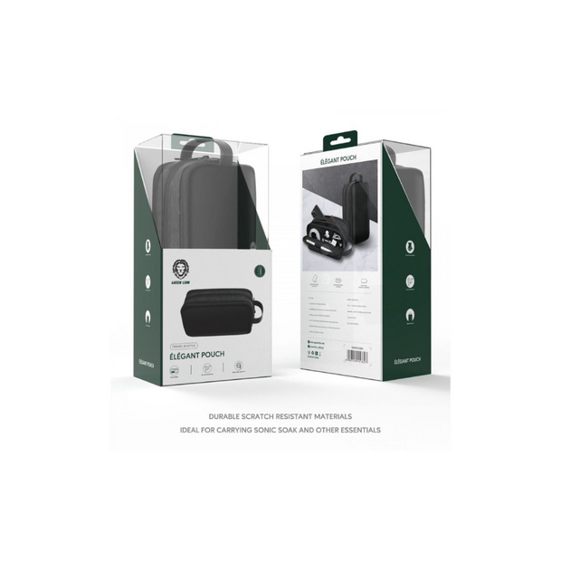 פאוץ’ אלגנטי Green Lion Elegant Pouch – שחור/חום 👜