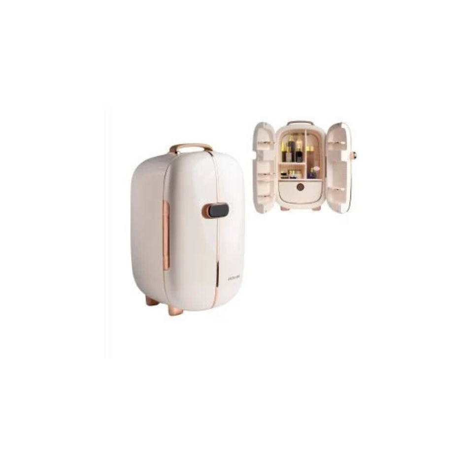 מקרר איפור Green Lion Makeup Fridge – ורוד 🌸