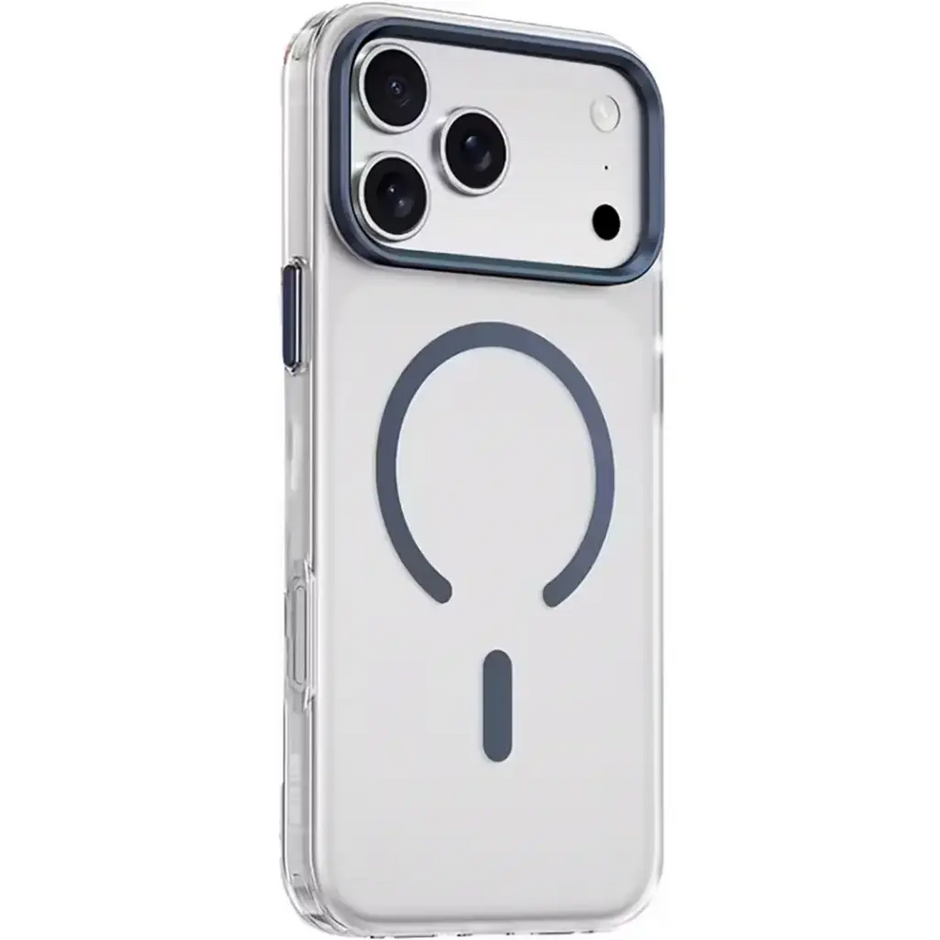 כיסוי מגנטי מט Green Lion Matte MagSafe לסדרת iPhone 17 – שחור