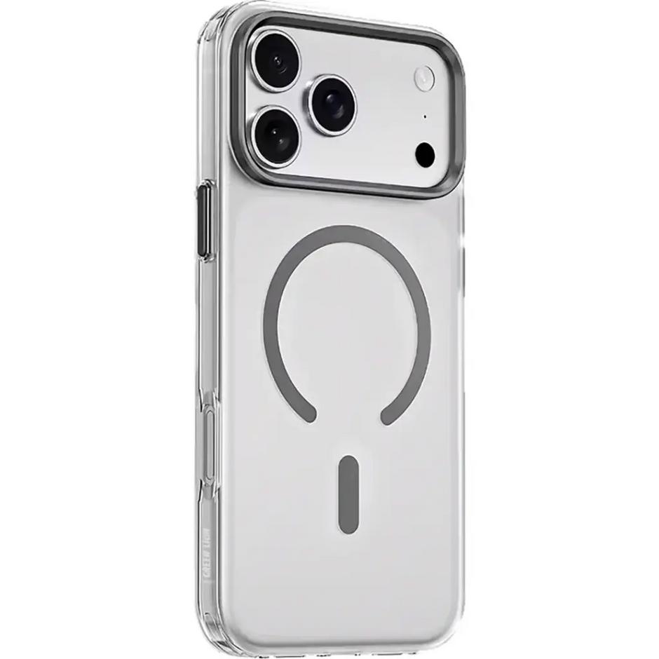 כיסוי מגנטי מט Green Lion Matte MagSafe לסדרת iPhone 17 – שחור