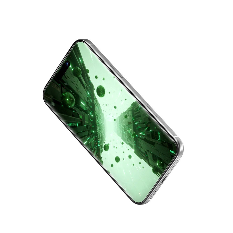 מגן מסך Green Lion 9H Steve HD Screen Protector לאייפון 17 – שקוף 🔰📱