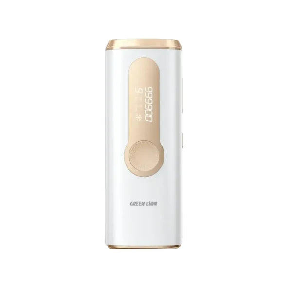 מכשיר לייזר להסרת שיער Green Lion 3-in-1 Hair Removal Laser – לבן ✨🤍