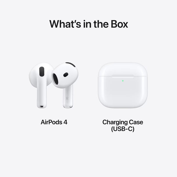 Apple AirPods 4 - אוזניות אפל - gen 4