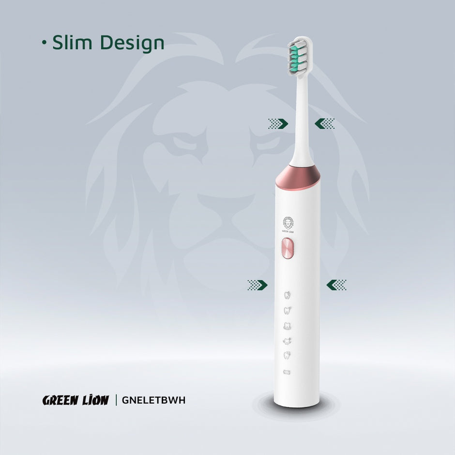 מברשת שיניים חשמלית Green Lion Electric Toothbrush 🪥🤍