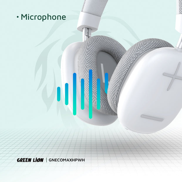 אוזניות אלחוטיות Green Lion Echo Max Headphone – שחור 🎧🖤